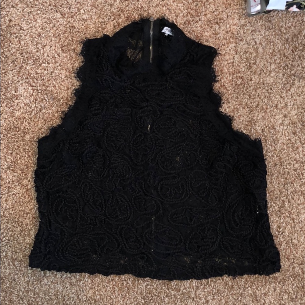 50% off through Friday! Zara cropped sheer top